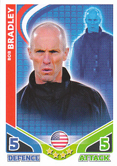 Bob Bradley USA 2010 World Cup Match Attax Managers #297
